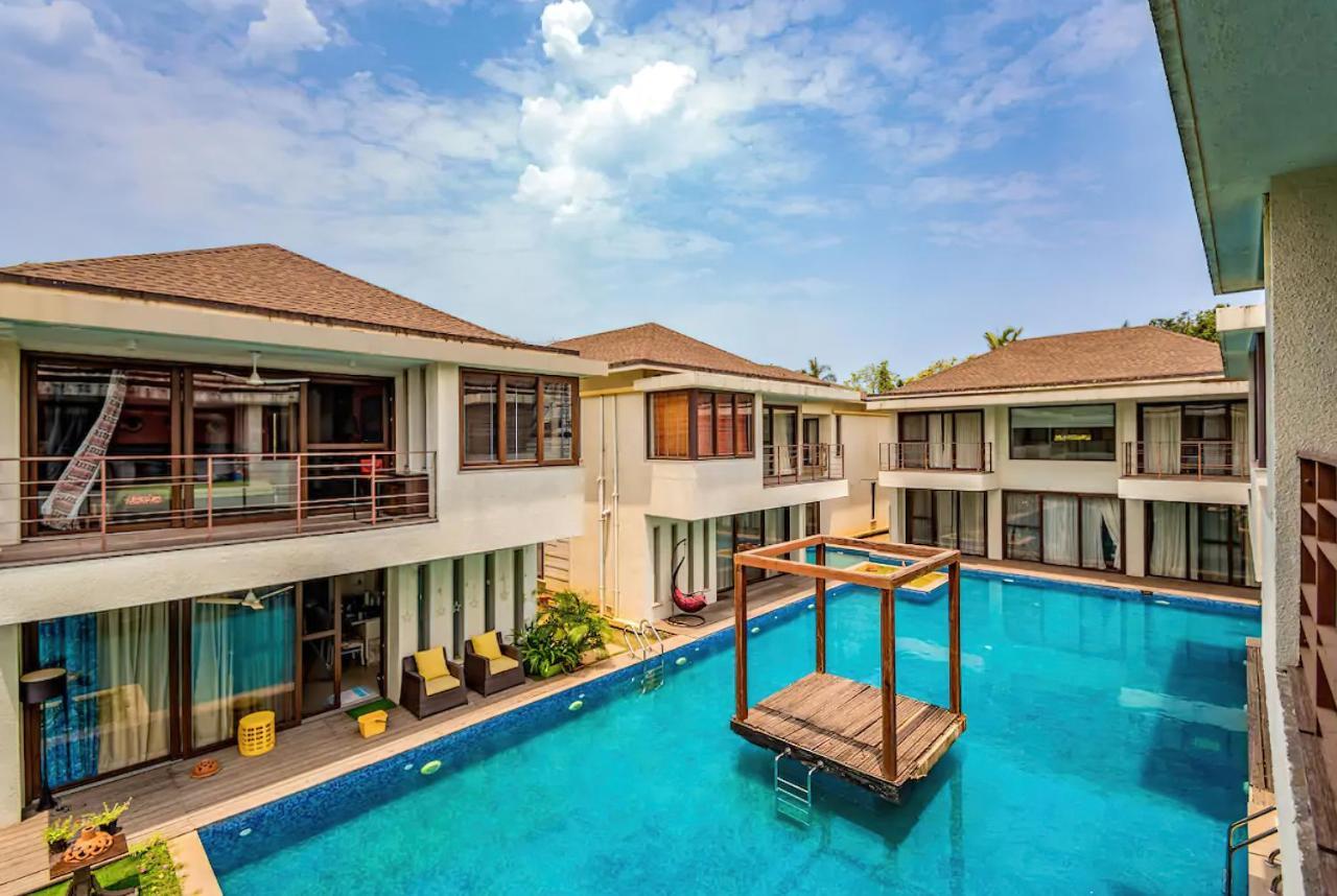 Ochre Villa- Luxury Property In Assagaon / Вагатор Экстерьер фото